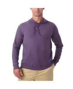 Высокий ультракомфортный флисовый пуловер KingSize, фиолетовый