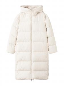 MANGO Зимнее пальто 'Eskimo' в цвете Off White