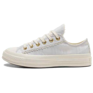 Converse Женские белые кроссовки Chuck 70 из износостойкого парусинового материала
