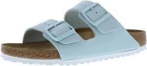 Женские сандалии Birko-Flor Arizona цвета яичной скорлупы/слоновая кость от Birkenstock, зеленый