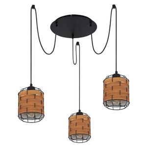 Подвесной светильник Globo Lighting коричневый, 38,5/38,5/200 см