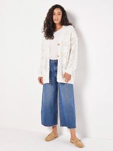 Apricot Белый кардиган