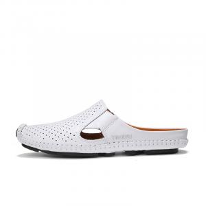 Eminu Закрытые тапочки мужские белые, цвет White