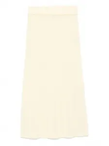 Трикотажная юбка TOTEME, желтый