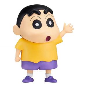 Crayon Shin Chan SOFVIMATES Шинносуке Нохара, Коллекция фигурок Chibi в подарок, Стилизованные кукольные украшения BANDAI, sof shinnosuke, manga color