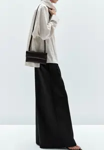 Сумка кросс-боди Massimo Dutti Cross body bag, Dark Brown