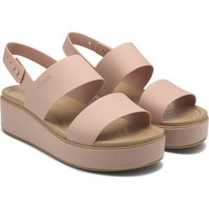 Платформенные сандалии Brooklyn Crocs, pink caramel