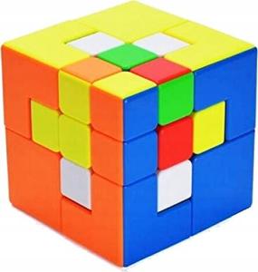 Оригинальный кубик-головоломка Moyu Puppet 2 3X3X3 + подставка Rubix Kostkoland