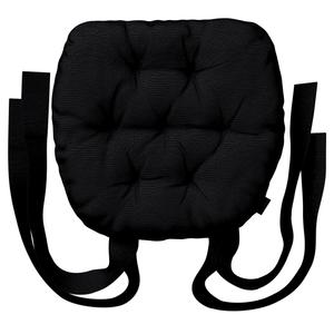Подушка на стул этна Dekoria, черный
