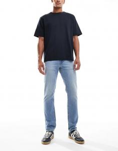 Легкие джинсы Levi's 511 с зауженным кроем, светло-серого цвета