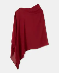 Розовая гладкая вечеринка накидка Banarassi, бордовый