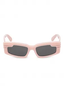 Солнцезащитные очки Wing в геометричной оправе Fiorucci, розовый