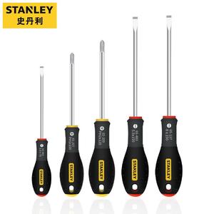 Набор отверток STANLEY, 5 предметов, крестовая, отвертка с трехцветной ручкой, отвертка 65-436-14