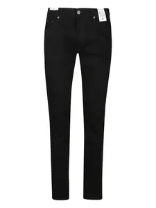 Хлопковые брюки PT Torino, черный