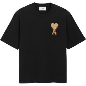 Футболка из хлопка Ami De Coeur AMIPARIS, черный