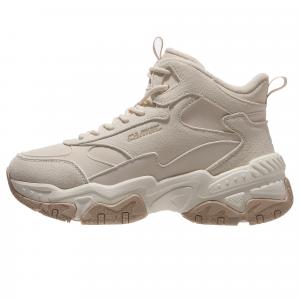 Теплые повседневные туфли средней высоты с мягкой подошвой и противоскользящим эффектом для женщин CAMEL, Beige