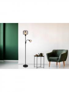 Globo lighting Напольная лампа "Джузеппе" черного цвета