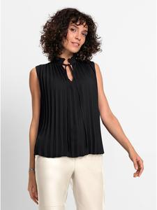 Плиссированная блузка черного цвета WITT WEIDEN