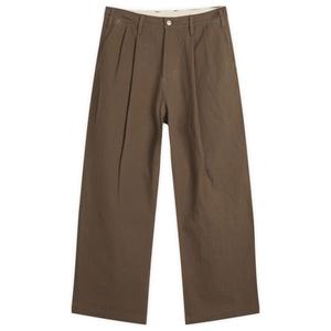 Брюки со складками Butter Goods, Chocolate