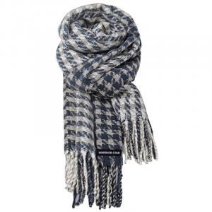 WARRIOR Вязаный шарф унисекс, Navy Blue