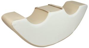 Пеноблок Bean Rocker Duo для игр в детских садах и игровых комнатах (белый, капучино) Inna marka