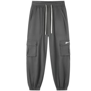 Грузовые брюки унисекс темно-серые WARRIOR, темно-серый