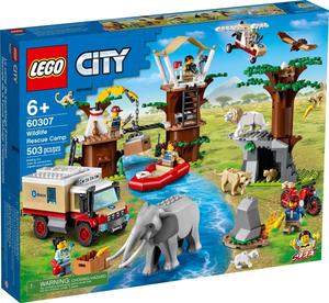 LEGO City, блоки, Лагерь спасения диких животных, 60307