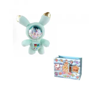 Плюшевый кулон астронавт кролик 14см 15см высота MORTEN SOLUM, зеленый