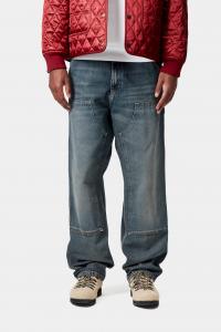 Брюки Double Knee из денима Smith (100% хлопок) Carhartt, синий