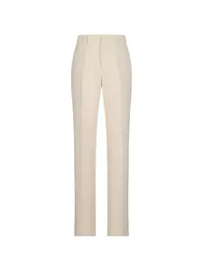 Бежевые прямые брюки Lardini