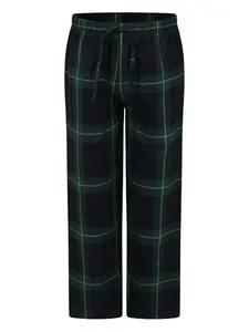 Брюки в тартан в клетку Hypnos Mc2 Saint Barth Kids, синий