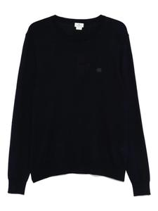 Свитер с вышитым логотипом ETRO, синий