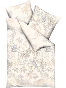 Kaeppel Постельное белье из тонкой фланели кремового цвета