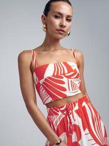 Топ St MRLO Wave, красный