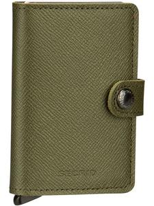 Кошелек Secrid Geldbörse Miniwallet Crisple, цвет Kelp