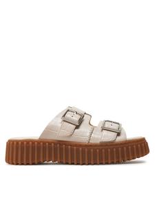 Шлепанцы Clarks Torhill Slide, бежевый