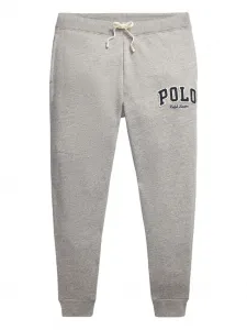 Спортивные штаны с вышитым логотипом POLO RALPH LAUREN, серый