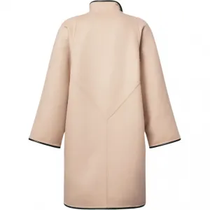 Lv Double Face Long Clip Front Coat LOUIS VUITTON, apricot