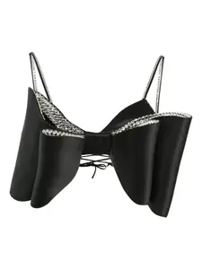 Топ с кристаллами Mach & Mach, черный