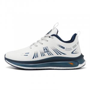 Kinglake Низкие повседневные кроссовки для бега унисекс белого цвета с амортизацией, противоскользящие и износостойкие