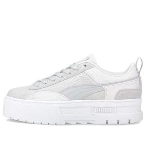 Кроссовки mayze patchwork 'gray white' Puma, серый