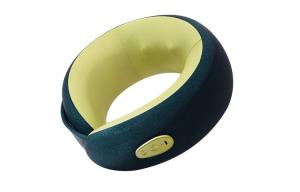 Подушка U-образная для массажа шеи и защиты плеч с функцией массажа 7C AM 01 U ACK, зеленый