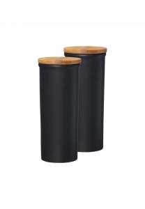 Чёрно-коричневые контейнеры для хранения jasper 1,6 л 2 шт Jasper Ritzenhoff & Breker