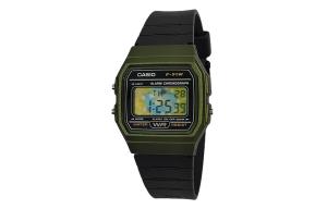 CASIO Часы Retrofit Series Quartz Movement Resin Strap Watch Unisex Black Dial