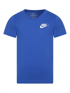 Футболка с логотипом Swoosh Nike Kids, синий
