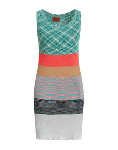 Мини-платье Missoni, изумрудно-зеленый