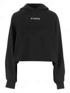 Толстовка с вышитым логотипом PINKO, черный