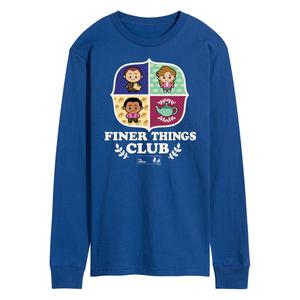 Мужская одежда для офиса Finer Things с длинным рукавом Licensed Character, синий