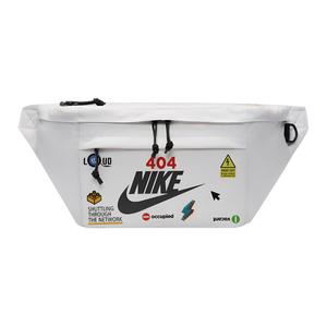 Nike Тканевая поясная сумка через плечо унисекс светло-бежевая, Icon