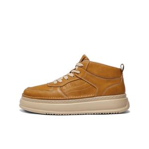 Износостойкие полувысокие скейтерские кроссовки Men's BELLE, желтый